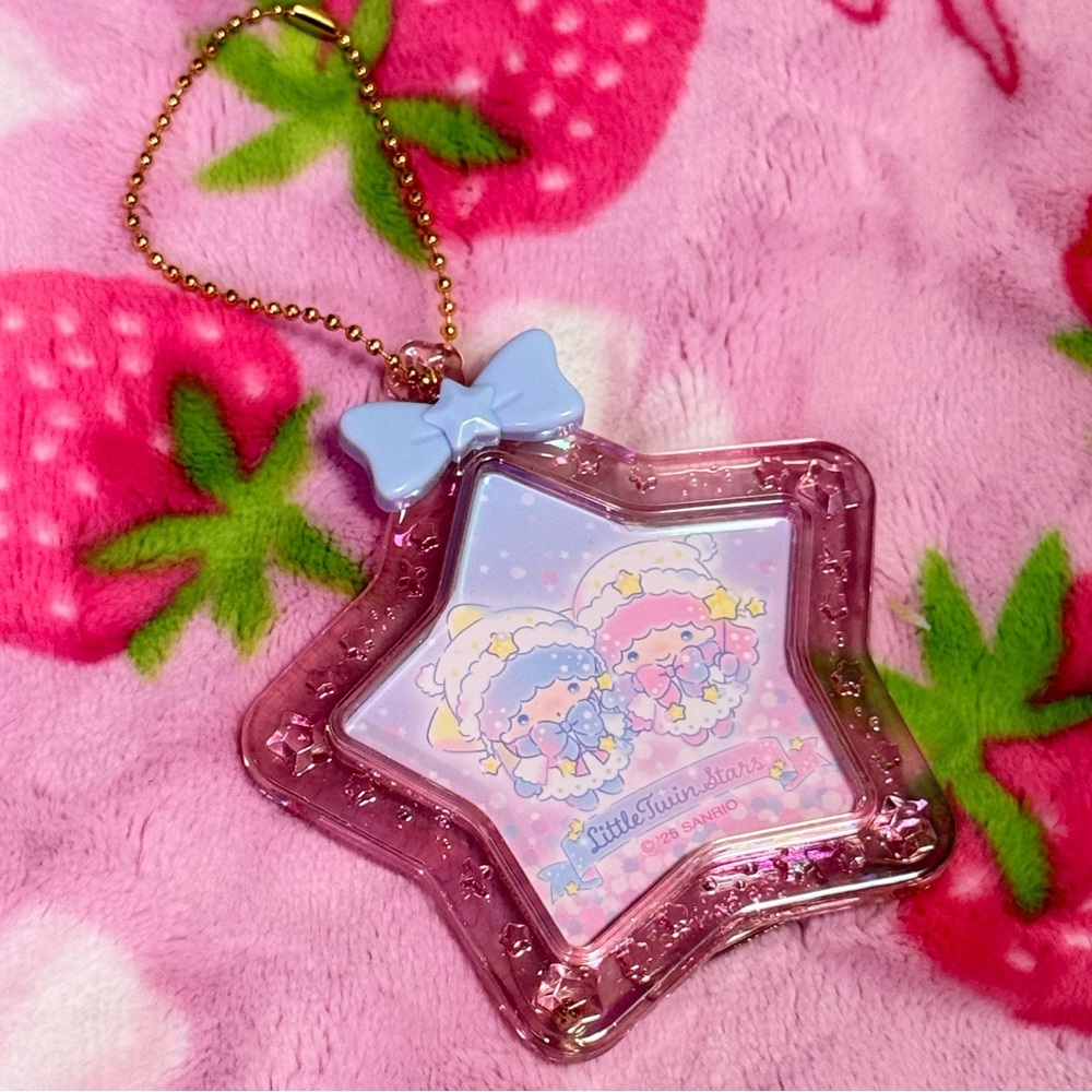 Sanrio Little Twin Stars Kiki Lala Mini Photo Holder Stand Japan Exclusive